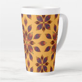 Herbstlaubs Rosette Milchtasse (Rechte Ecke)