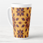 Herbstlaubs Rosette Milchtasse (Linke Ecke)