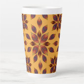 Herbstlaubs Rosette Milchtasse (Vorderseite)