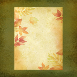 Herbstlaubs Scrapbook Paper