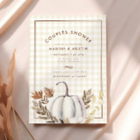 Herbstlaubs White Pumpkin Couches Brautparty