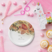 Herbstlaubs White Wedding Pappteller (Party)