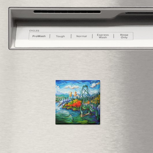 Herbstlauf Magnet (In Situ (Geschirrspüler))