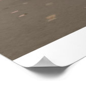 Herbstlauf Poster (Ecke)