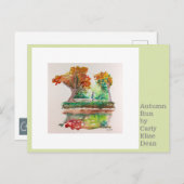 Herbstlauf Postkarte (Vorne/Hinten)