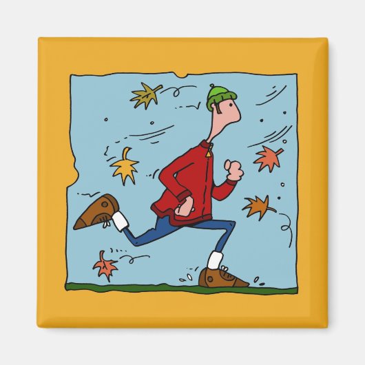 Herbstläufer (Typ) Magnet (Vorne)