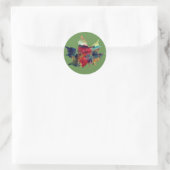 Herbstleaf art , Fall Art Sticker (Tasche)