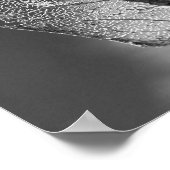 Herbstleaf - B&W Poster (Ecke)