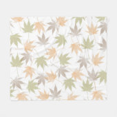 Herbstleaf Beauty Fleece Blanket (Vorderseite (Horizontal))