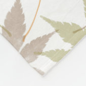 Herbstleaf Beauty Fleece Blanket (Ecke)