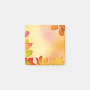 Herbstleaf Beauty" x 3" Post-it®-Hinweise Post-it Klebezettel