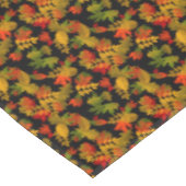 Herbstleaf Blätter Braunorange Gelbgrün Tischdecke (Schrägansicht)
