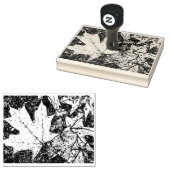 Herbstleaf Briefmarke 4x6 Gummistempel (Stempel)