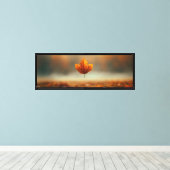 Herbstleaf Fallende Leinwand (Insitu (Holzboden))
