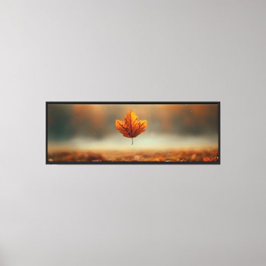 Herbstleaf Fallende Leinwand (Vorderseite)