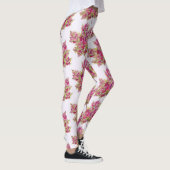 Herbstleaf farbenfrohe Wasserfarbe Boho Leggings (Rechts)