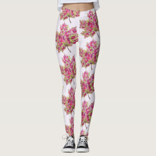 Herbstleaf farbenfrohe Wasserfarbe Boho Leggings
