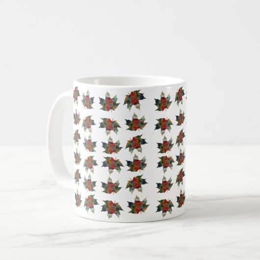 Herbstleaf, Foliage-Tasse Kaffeetasse (Vorderseite Links)