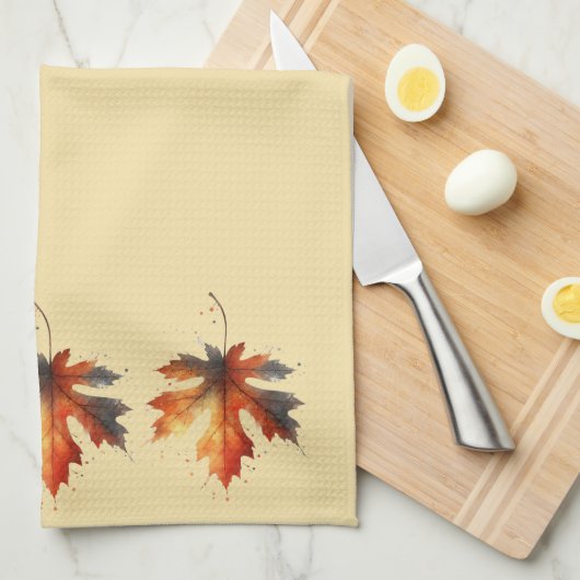 Herbstleaf Küchentücher (Viertel Falte)
