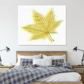 Herbstleaf Leinwanddruck (Insitu (Schlafzimmer))