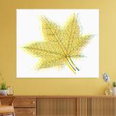 Herbstleaf Leinwanddruck (Insitu (Wohnzimmer))