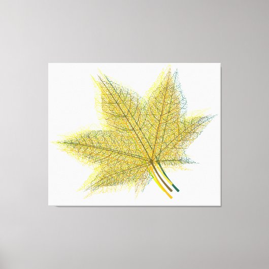 Herbstleaf Leinwanddruck (Vorderseite)