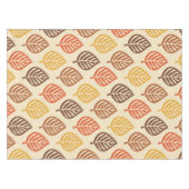 Herbstleaf Muster in Herbstfarben Tischdecke (Vorderseite (Horizontal))