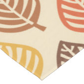 Herbstleaf Muster in Herbstfarben Tischdecke (Schrägansicht)