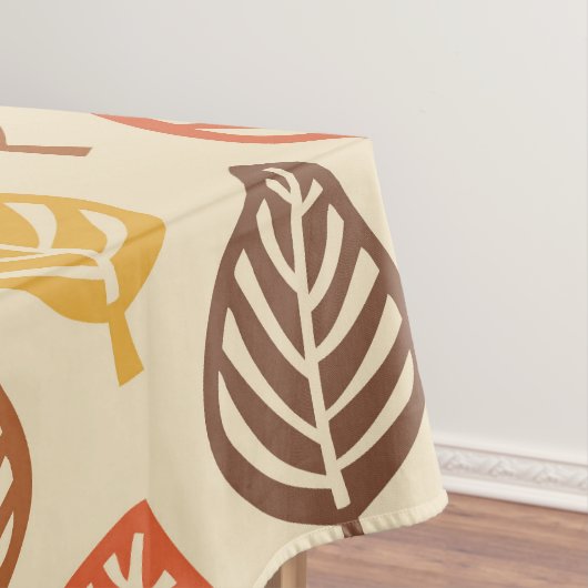 Herbstleaf Muster in Herbstfarben Tischdecke (Beispiel)