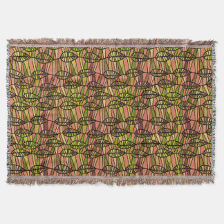Herbstleaf Muster Moderne Throw Blanket Decke