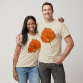Herbstleaf Orange Nature Lover T-Shirt (Unisex)