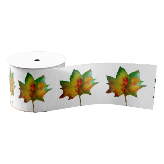 Herbstleaf Ripsband (Spule)