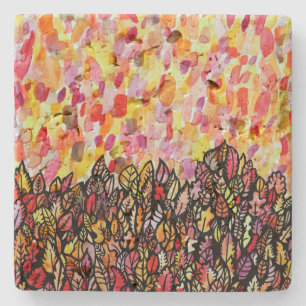 Herbstleaf Steinuntersetzer