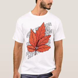 Herbstleaf T - Shirt - Fall ästhetisches Unisex T-