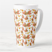 Herbstleaf und Acorns Milchtasse (Rechte Ecke)