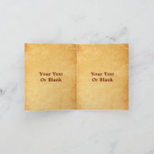 Herbstleaf - Valentinkarte Karte (Innenseite)