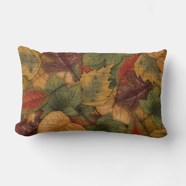 Herbstleaves American MoJo Pillow Lumbar Lendenkissen (Vorderseite)