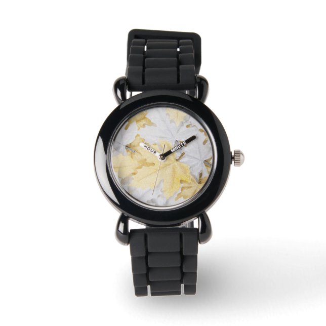 Herbstleaves Armbanduhr (Vorderseite)