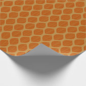 Herbstleaves Art Deco Geschenkpapier (Ecke)