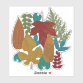 Herbstleaves Aufkleber (Blatt)