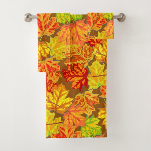 Herbstleaves Badhandtuch Set (Insitu)