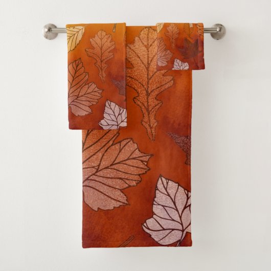 Herbstleaves Badhandtuch Set (Insitu)