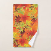 Herbstleaves Badhandtuch Set (Handtuch)