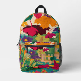 Herbstleaves Bedruckter Rucksack