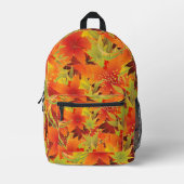 Herbstleaves Bedruckter Rucksack (Vorderseite)