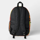 Herbstleaves Bedruckter Rucksack (Rückseite)