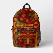 Herbstleaves Bedruckter Rucksack (Vorderseite)