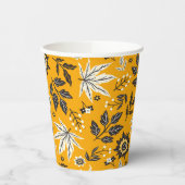 Herbstleaves, Berries & Acorns Pappbecher (Links)