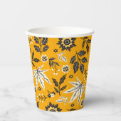 Herbstleaves, Berries & Acorns Pappbecher (Vorderseite)