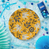 Herbstleaves, Berries & Acorns Pappteller (Party)